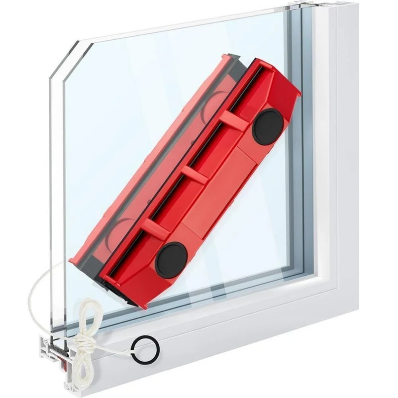 Skanto | Magnetischer Fensterreiniger, hochintensives Glasreinigungswerkzeug für Einfachverglasung