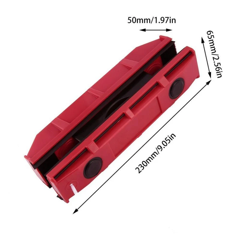 Skanto | Magnetischer Fensterreiniger, hochintensives Glasreinigungswerkzeug für Einfachverglasung