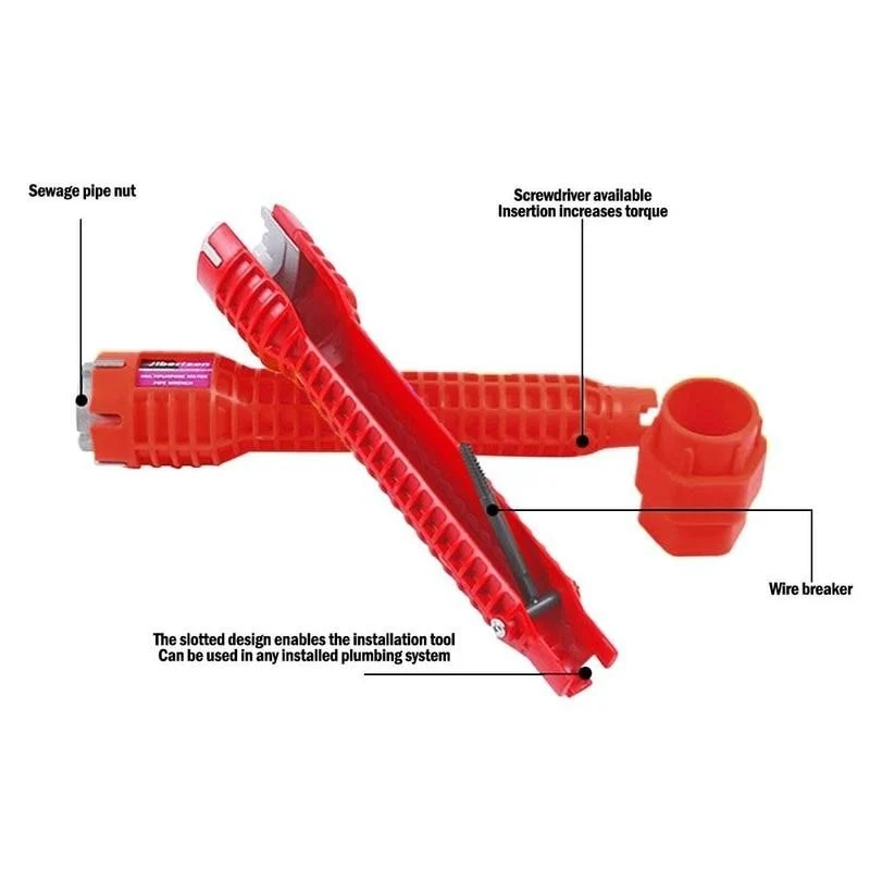 Skanto | 8-in-1 Multi-Schlüssel Flume Magic Schraubenschlüssel