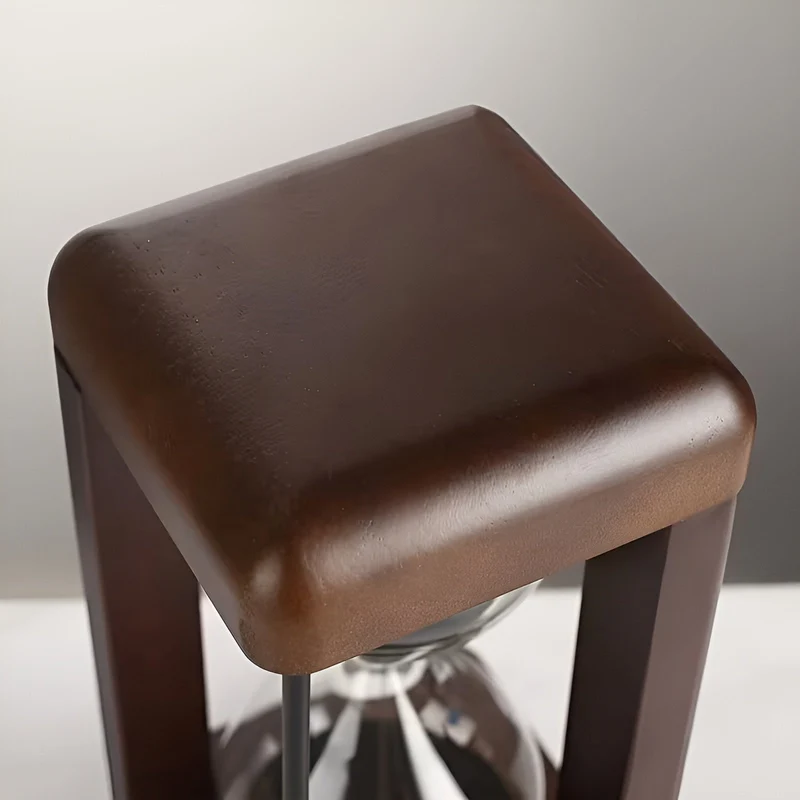30-Minuten-Sanduhr – Massivholzrahmen & dekorativ | Ideal für Büro und Zuhause | Skanto