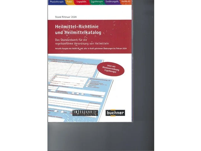 Heilmittelkatalog mit Heilmittel-Richtlinie