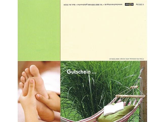 Gutscheine - Geschenkgutscheine für Physiotherapie & Massage & Wellness