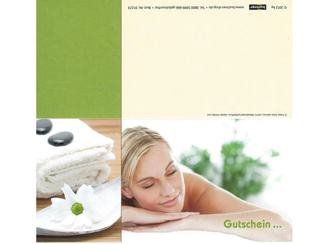 Gutscheine - Geschenkgutscheine für Physiotherapie & Massage & Wellness