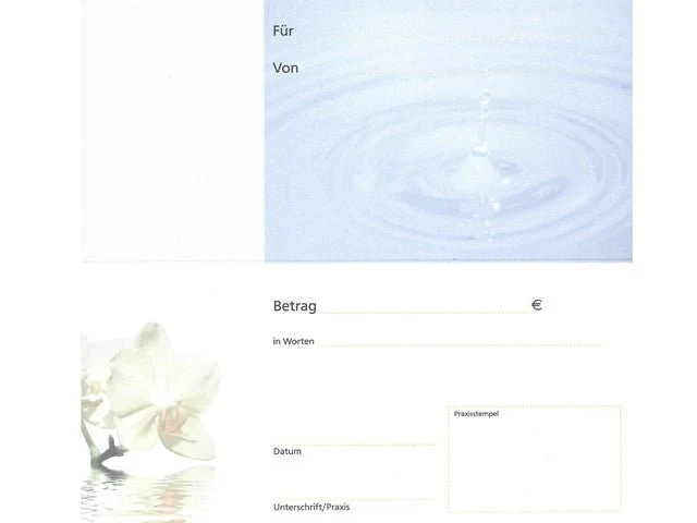Gutscheine - Geschenkgutscheine für Physiotherapie & Massage & Wellness
