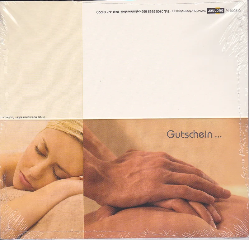 Gutscheine - Geschenkgutscheine für Physiotherapie & Massage & Wellness