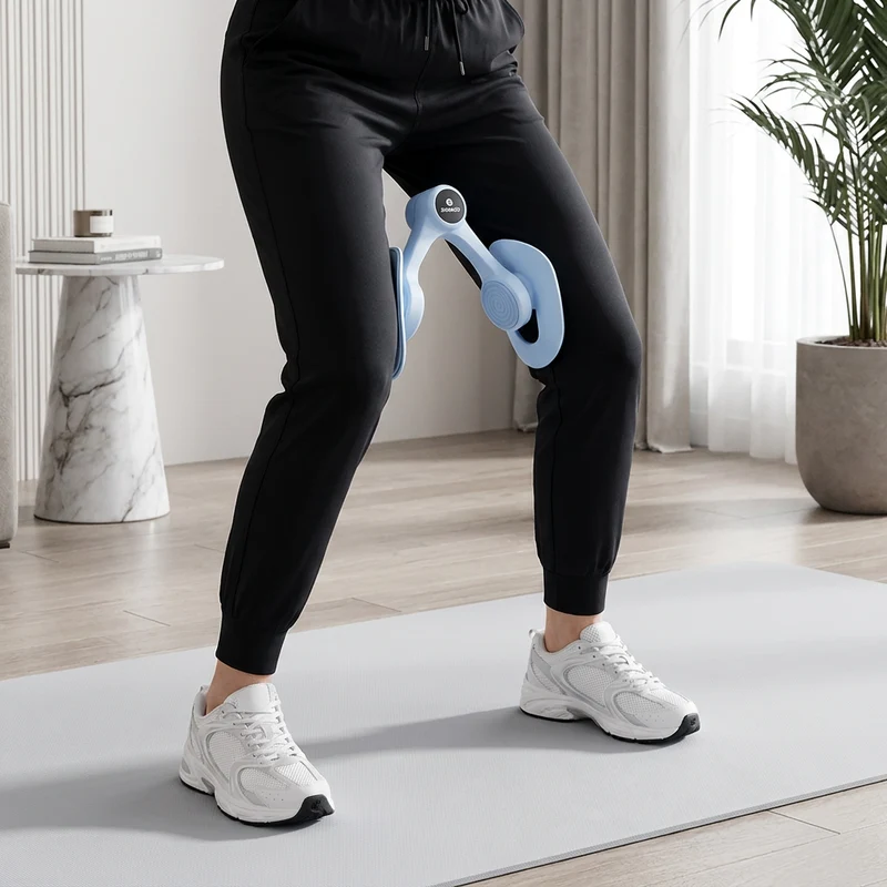 Verstellbarer Oberschenkel- und Gesäßmuskeltrainer – Zusammenklappbares Fitnessgerät mit Widerstand