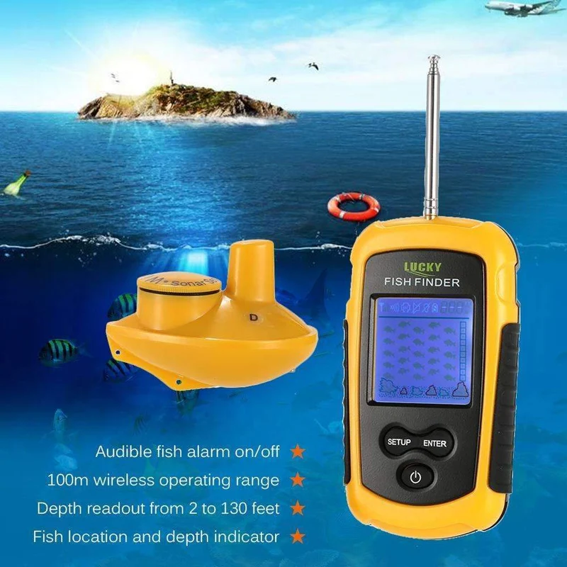 Skanto | Kabelloser Fischfinder – Finden Sie Fische ganz einfach