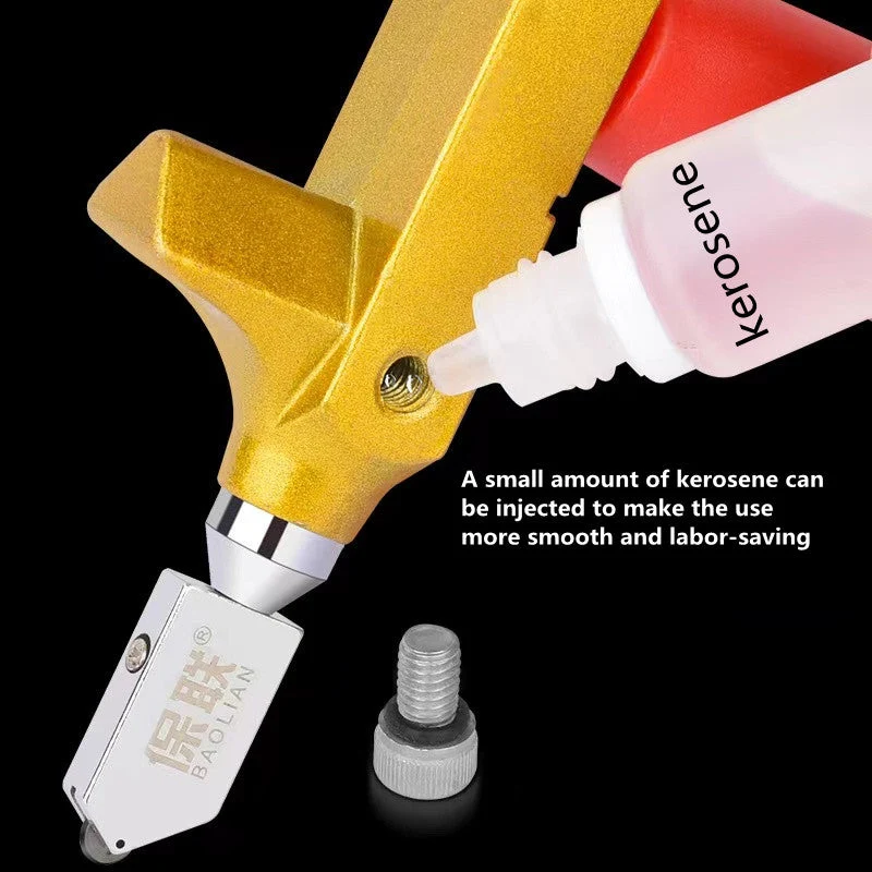 2-in-1 Professioneller Diamantschneider für Glas und Keramik