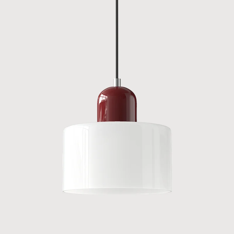 Skanto | Moderne Lampe mit farbigem Glas und geometrischer Form