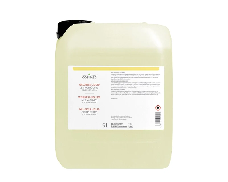 cosiMed Wellness-Liquid Zitrus | Belebende Einreibung (250ml-5L)