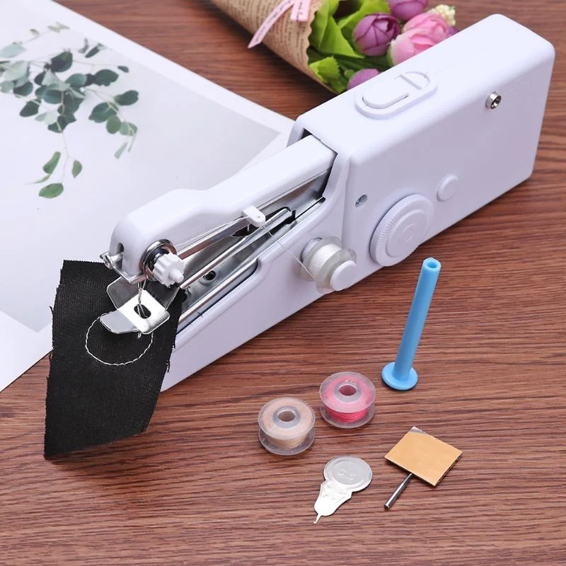 Tragbare Mini-Nähmaschine | Schnelles & einfaches Nähen | Skanto