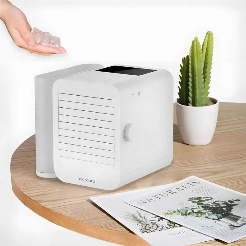 MicroCool Mini-Klimaanlage Tragbarer Verdunstungskühler mit 1000ml Wassertank | Skanto