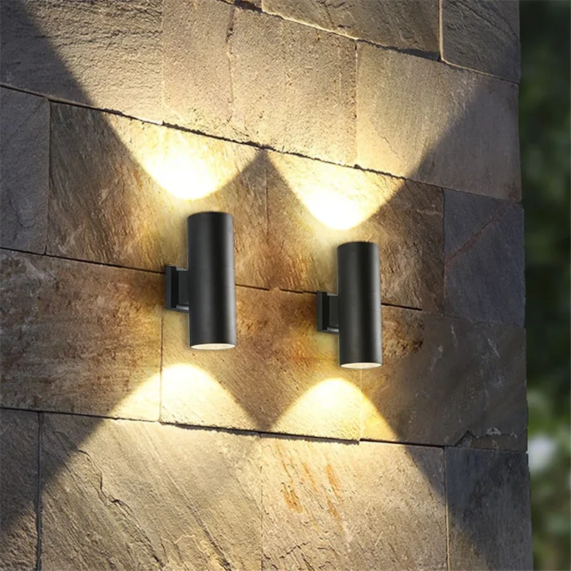 Skanto | Außenwandleuchte | LED-Aluminiumbeleuchtung für den Garten