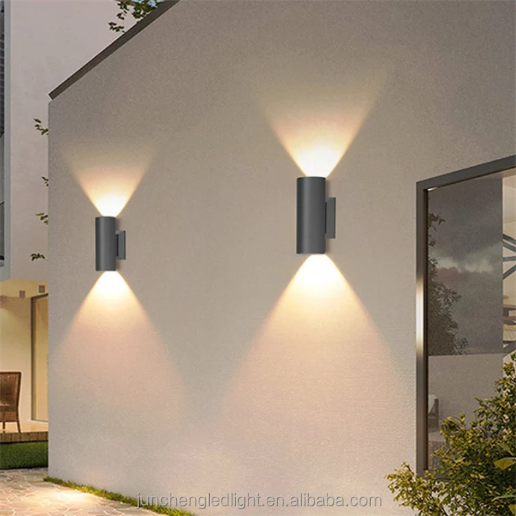 Skanto | Außenwandleuchte | LED-Aluminiumbeleuchtung für den Garten