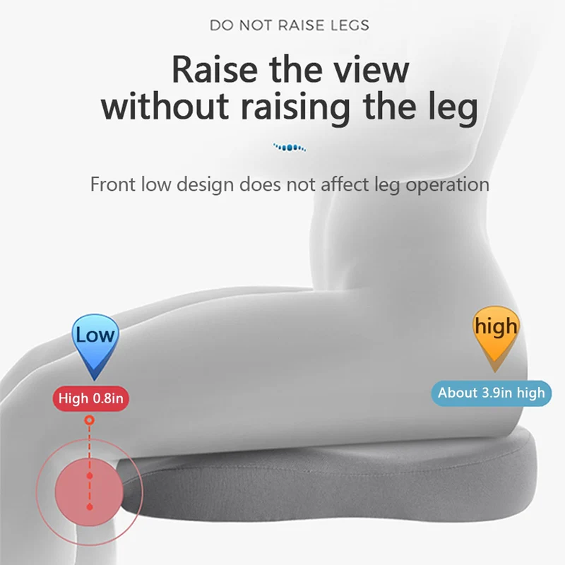 SitComfort Ergonomischer Sitzwürfel für Auto und Büro – Bessere Sitzhöhe und Haltung | Skanto