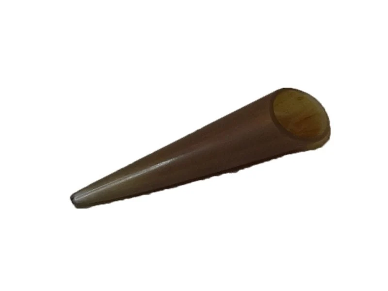 Gua Sha Hohles Horn (14cm) | Leichtes Faszien-Tool aus Wasserbüffelhorn