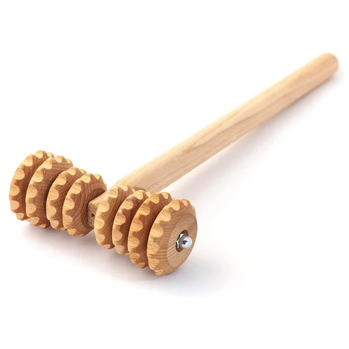 T-Shape Wooden Massage Roller