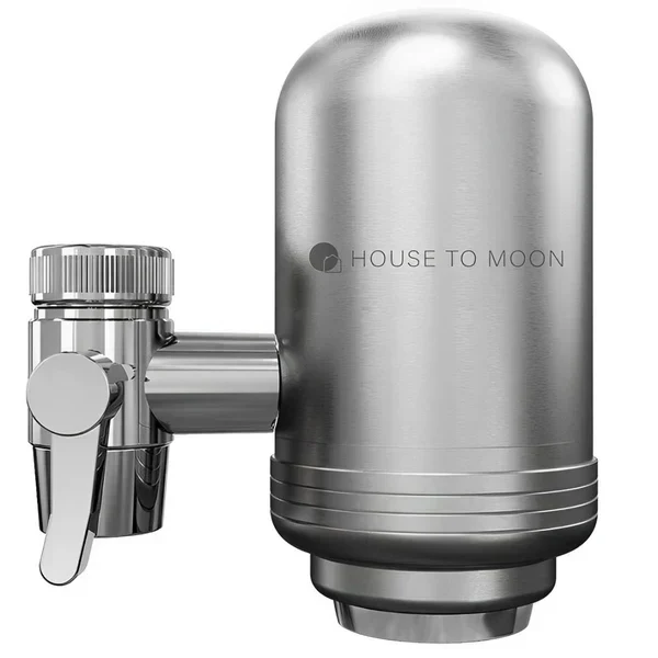 Skanto | Designer-Wasserfilter aus Edelstahl, ideal für moderne Interieurs