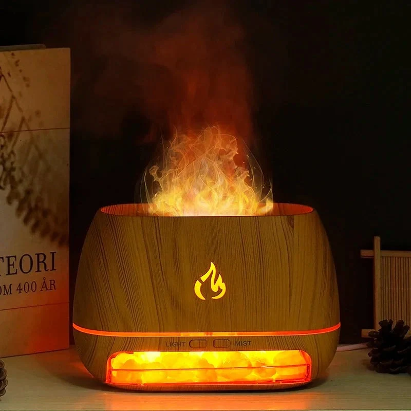 Woyuosn 3-in-1 Himalaya-Salzstein-Aroma-Diffusor-Schale