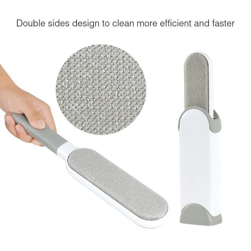 Skanto | 3-in-1 Statische Fussel- & Tierhaarentferner-Bürste