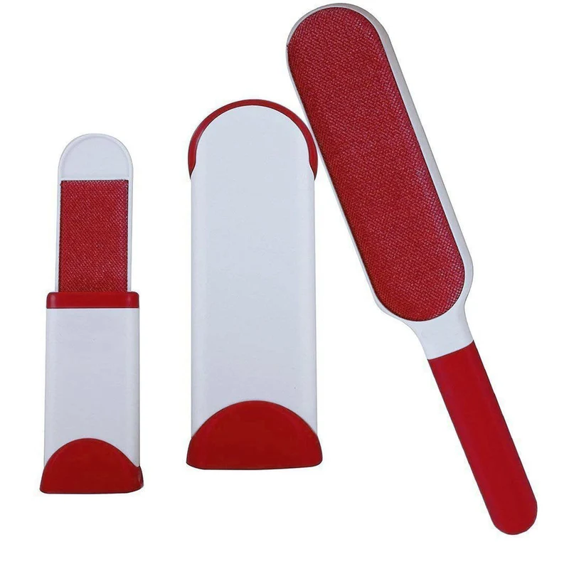 Skanto | 3-in-1 Statische Fussel- & Tierhaarentferner-Bürste