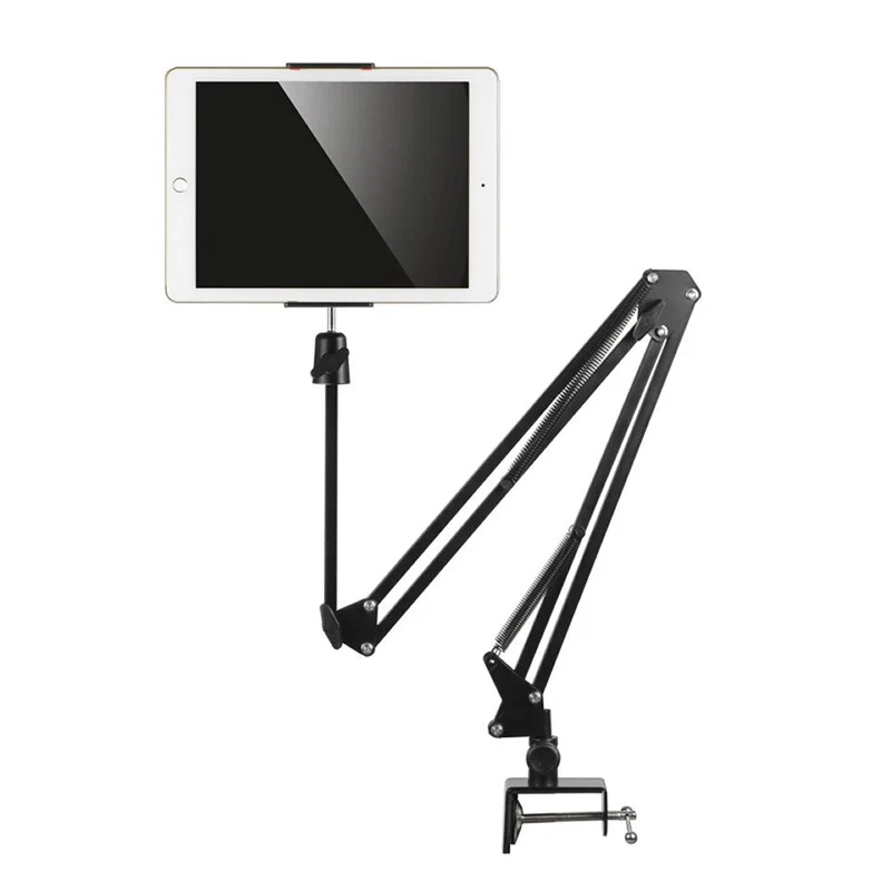 Skanto | Langer Arm Schwerlast-Schreibtischhalter für Tablets
