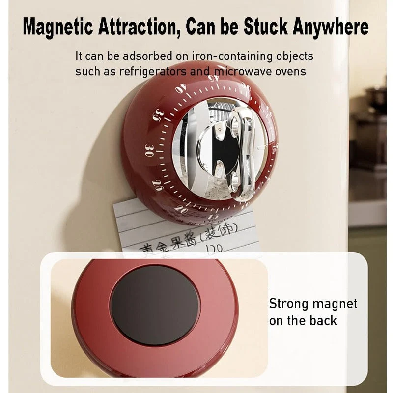 Magnetischer mechanischer Küchen-Timer Skanto