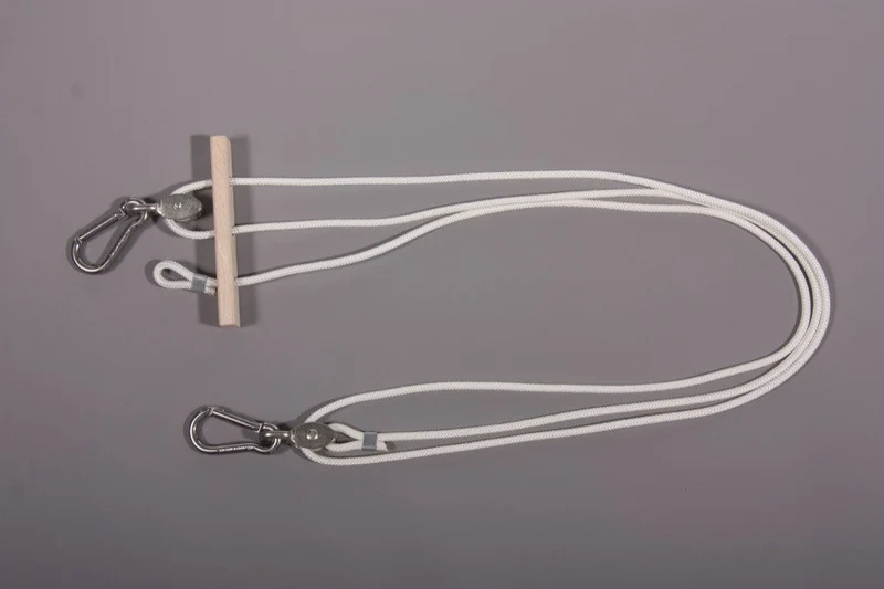 Flaschenzug mit Edelstahl Karabinerhaken