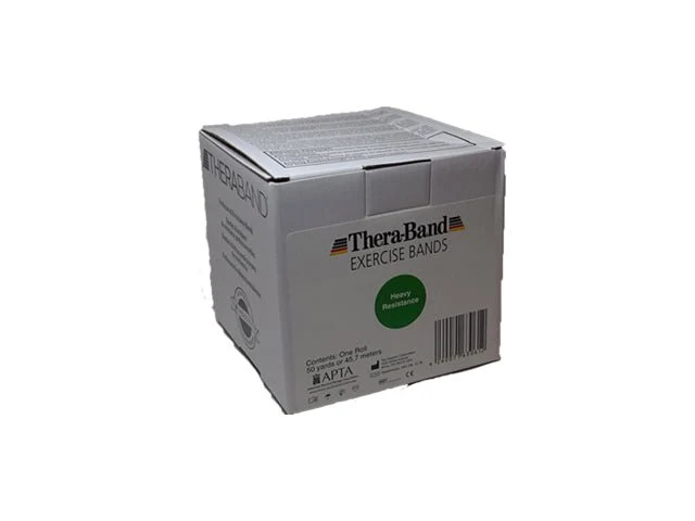 Original TheraBand Grün | Starker Widerstand | Elastisches Übungsband für Training & Reha