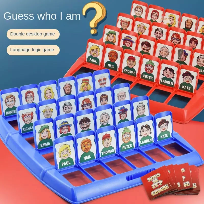 Wer ist es? Brettspiel Skanto