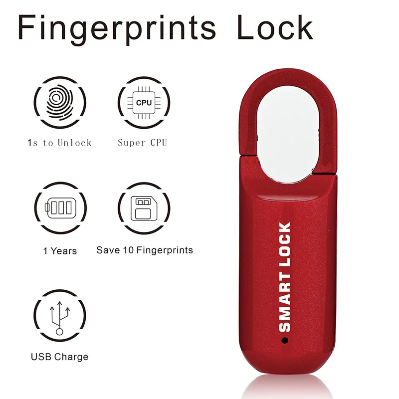 Skanto | Mini Guard Smart Touch Anti-Diebstahl-Schloss