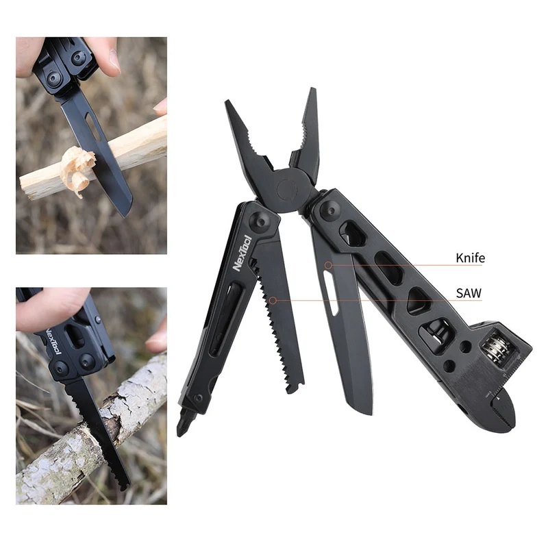 Skanto | 9-in-1 Werkzeug-Kombination Ultimatives DIY Survival Multi-Tool