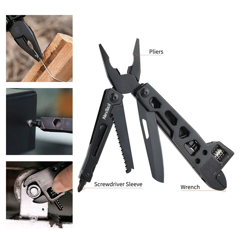 Skanto | 9-in-1 Werkzeug-Kombination Ultimatives DIY Survival Multi-Tool