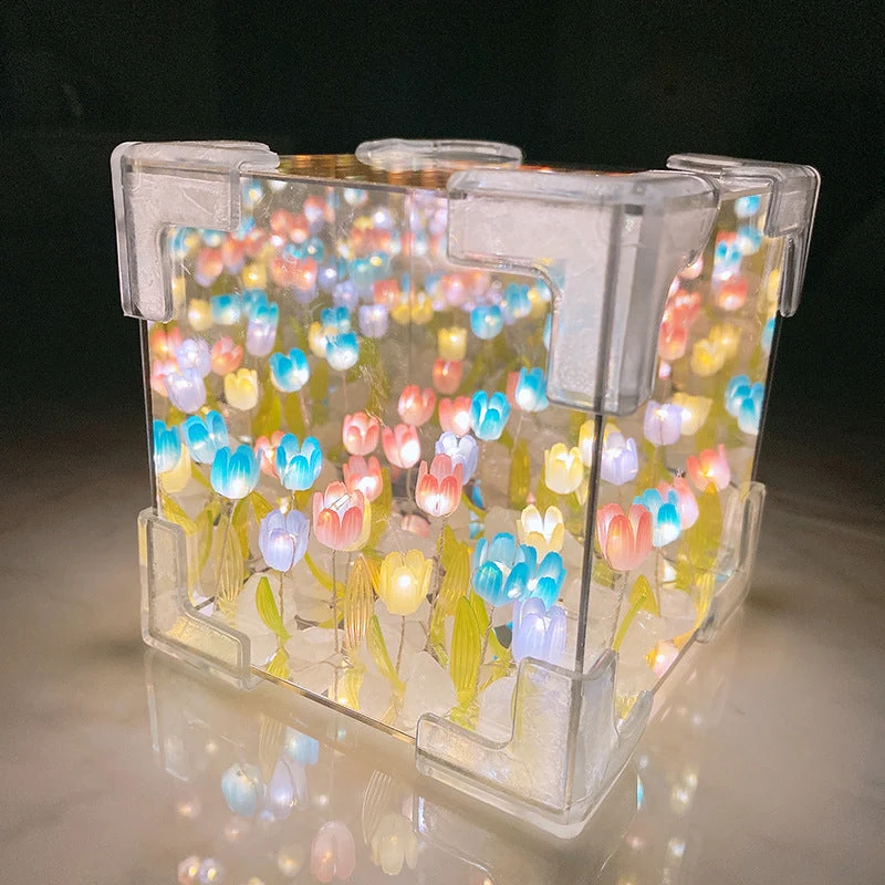 Blossom Box | Magisches Tulpenlicht | Skanto
