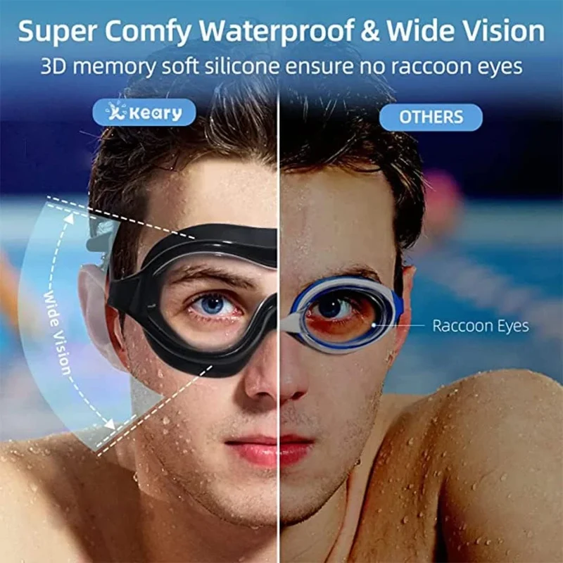 Skanto Breitblick Anti-Beschlag-Schwimmbrille | Skanto