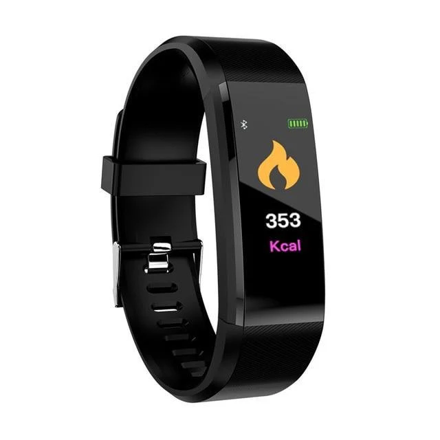 Skanto | Sport Smart Band Herzfrequenz-Fitness-Tracker Smart Armband Wasserdichtes Smartband Blutdruck Smart Armband Smartwatch Herren