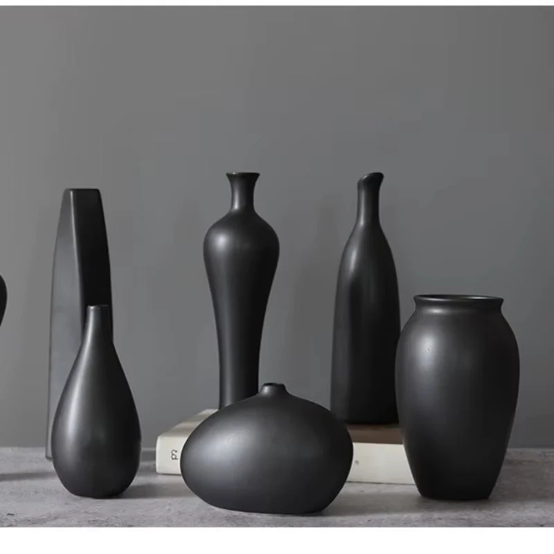 Keramische geometrische moderne Vase | Skanto
