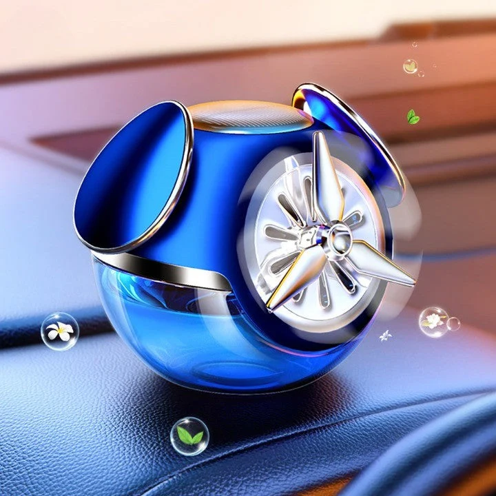 Skanto | Rotierender Parfüm Solar Aromatherapie Auto Lufterfrischer