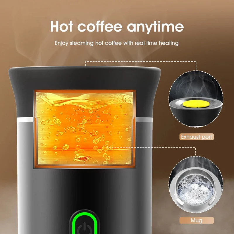 Tragbare Kaffeemaschine | Überall und jederzeit brühen | Skanto