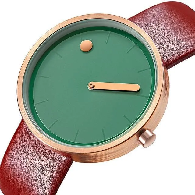 Skanto | IcoolGadgets Quarzuhr Herren Luxus Casual Schwarz Japan Quarzuhr Einfache Designer Modeuhr für Herren
