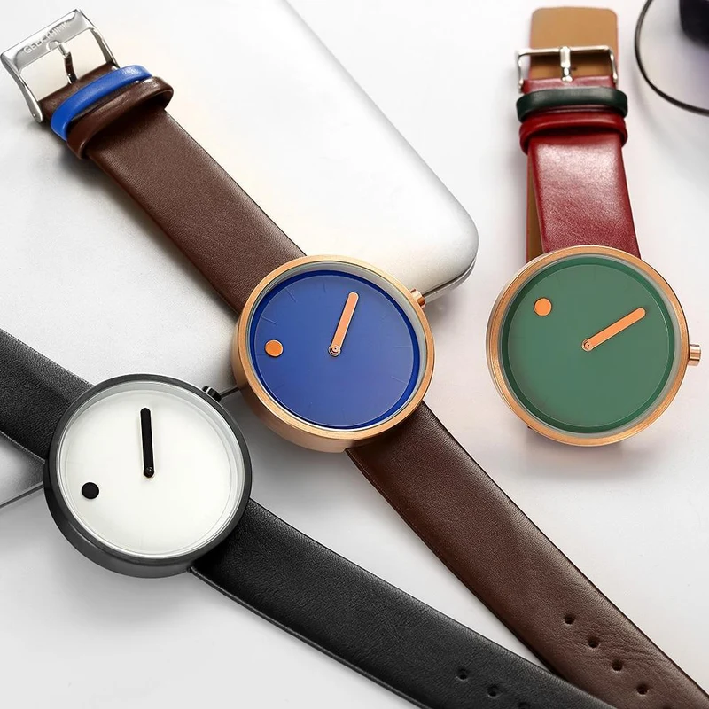 Skanto | IcoolGadgets Quarzuhr Herren Luxus Casual Schwarz Japan Quarzuhr Einfache Designer Modeuhr für Herren