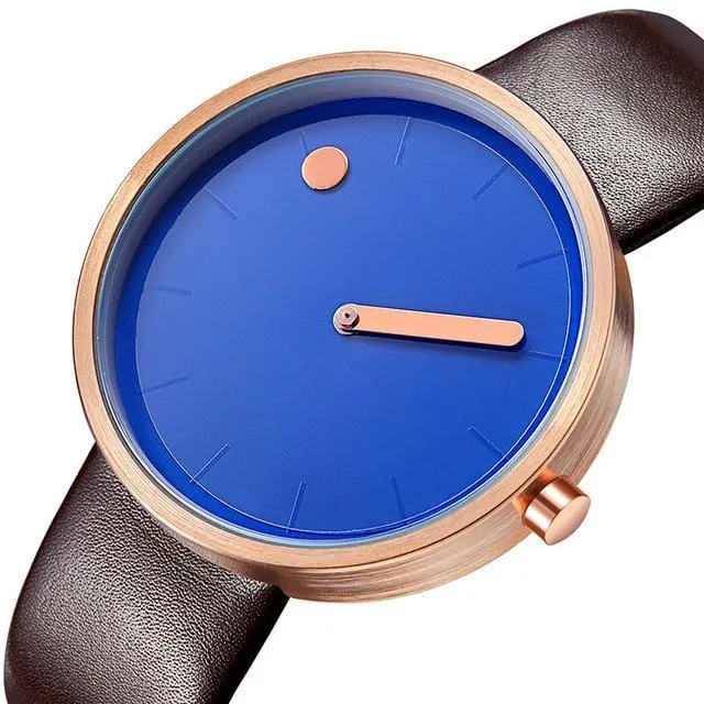 Skanto | IcoolGadgets Quarzuhr Herren Luxus Casual Schwarz Japan Quarzuhr Einfache Designer Modeuhr für Herren