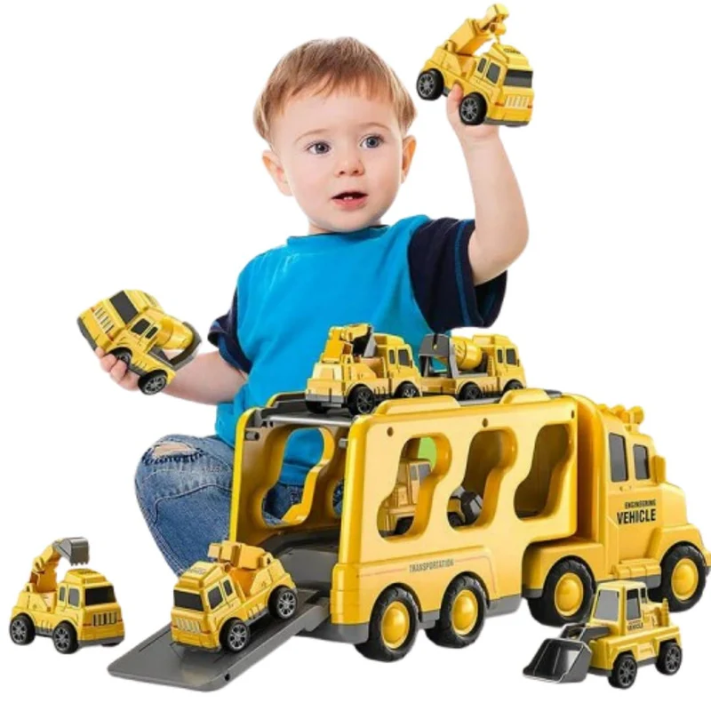 FunCity Trucks - Spielset mit Lichtern und Sound Skanto