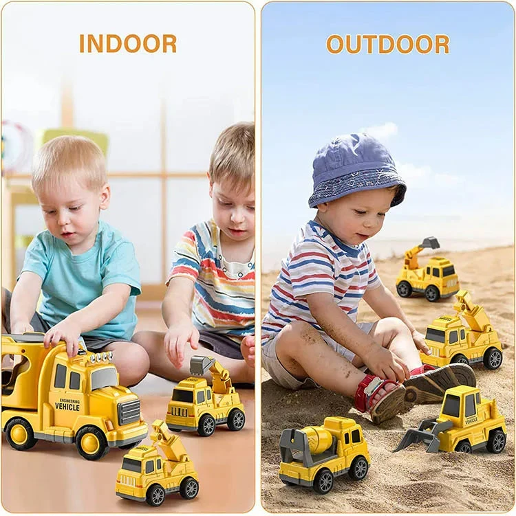 FunCity Trucks - Spielset mit Lichtern und Sound Skanto