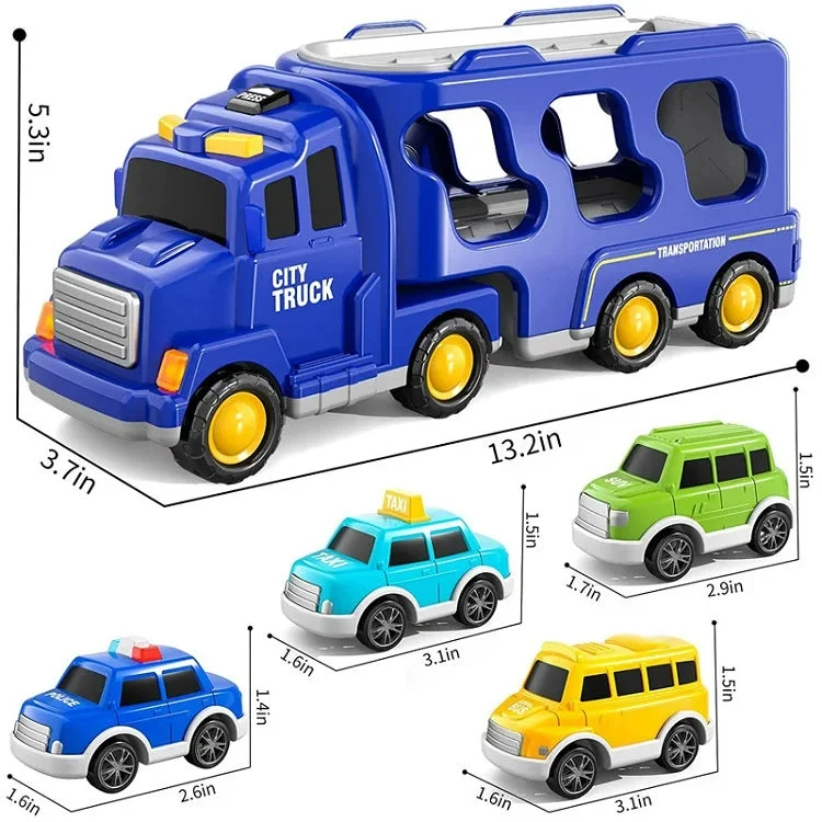 FunCity Trucks - Spielset mit Lichtern und Sound Skanto