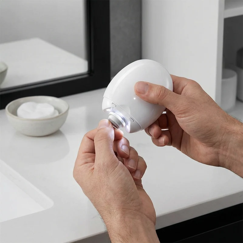 Profi Elektro-Nageltrimmer mit LED-Licht – Sanfter Nagelschneider für die ganze Familie