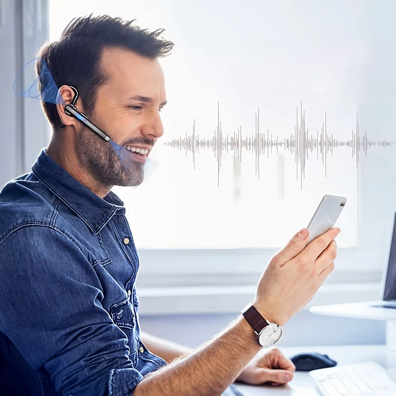 Dual-Mikrofon-Headset mit Geräuschunterdrückung – Überragende Geräuschreduzierung Skanto
