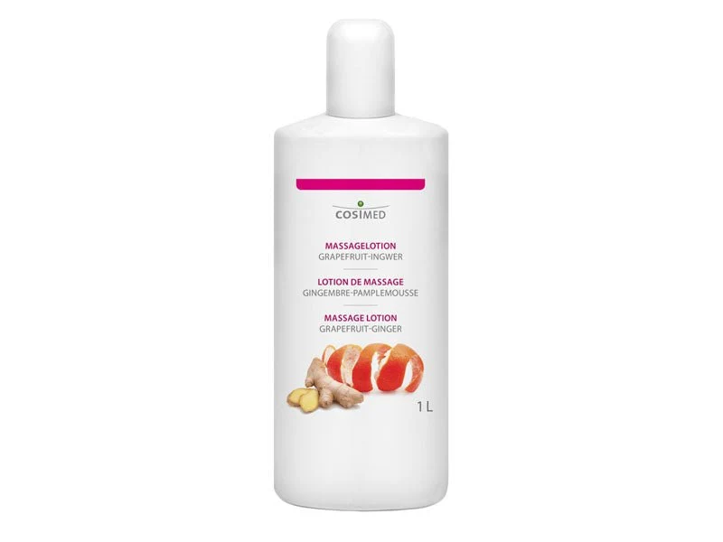 cosiMed Massagelotion GRAPEFRUIT-INGWER | Vitalisierend & Aktivierend | 1.000ml
