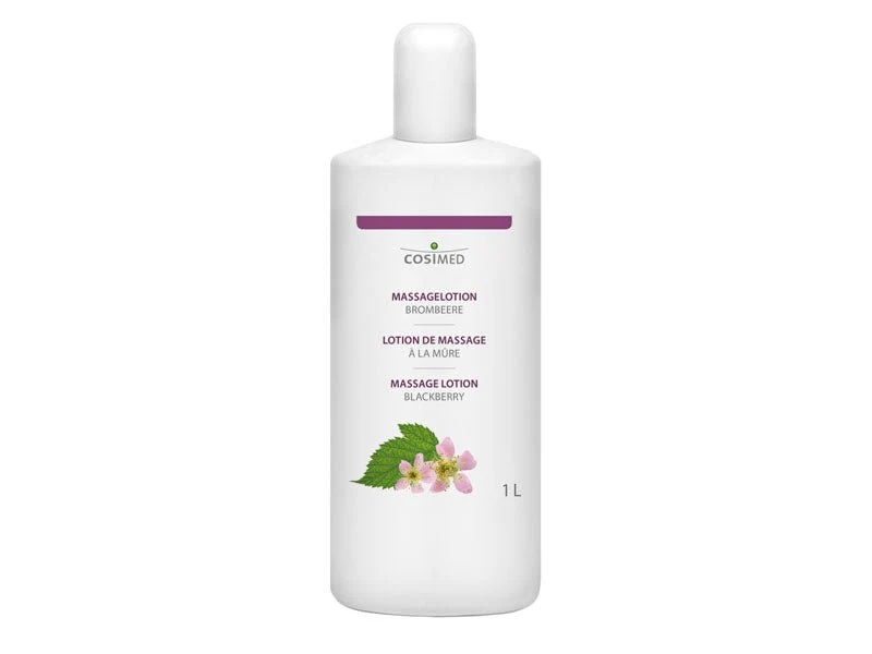 cosiMed Massagelotion BROMBEERE | Beeriger Wohlfühl-Duft | 250ml - 1L