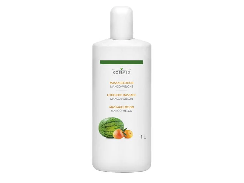cosiMed Massagelotion MANGO-MELONE | Fruchtiger Frische-Boost | 1.000ml